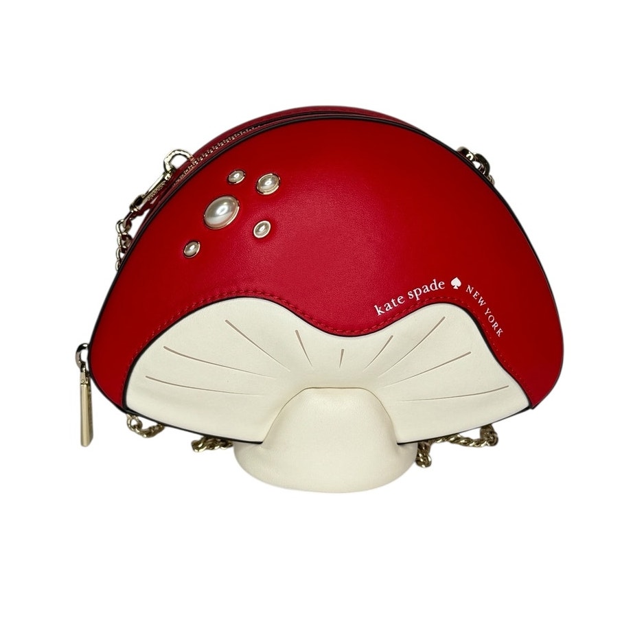 Kate Spade 3d Mushroom Crossbody Bag Handbag New